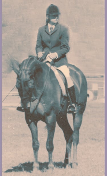 Deborah Berry Champion Lady Rider 1976
