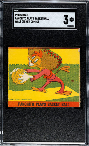 Disney Vintage Basketball Card Rare