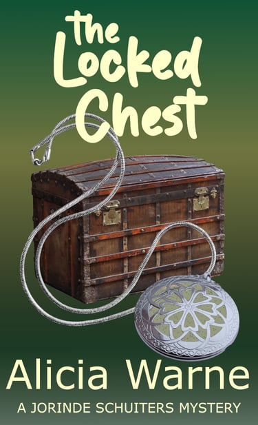 Cover of The Locked Chest, a short story in the Jorinde Schuiters Mysteries by Alicia Warne