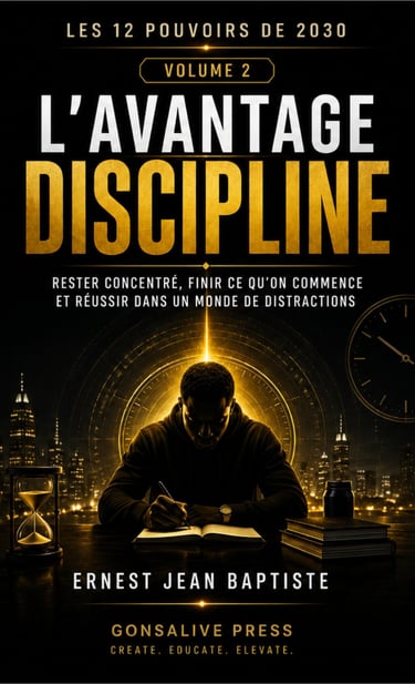 L’Avantage Discipline 2030 book cover by Ernest Jean Baptiste