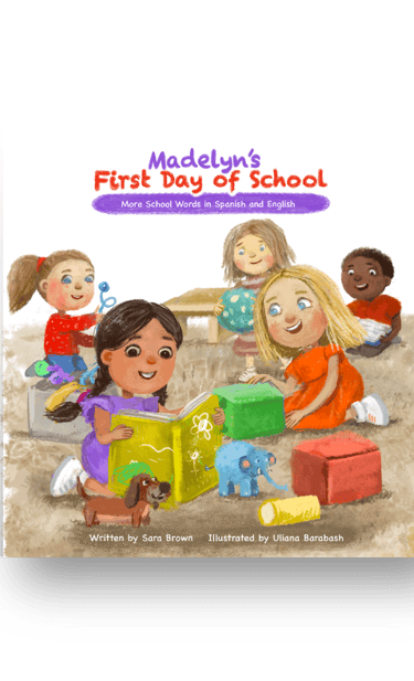Madelyn's First Day of School Book Cover