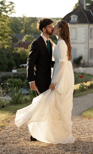 Robe de mariée Blanc Muguet