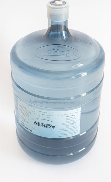 Botellón de agua mineralizada por 20 litros Retornable