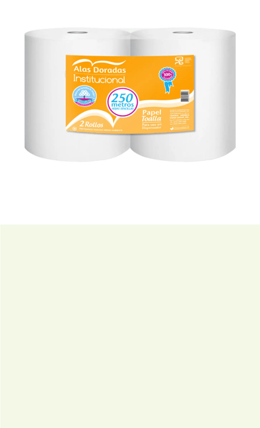 papel higiénico una hoja blanco 500mts