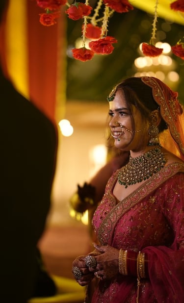 "Event planning services for traditional and destination weddings"
