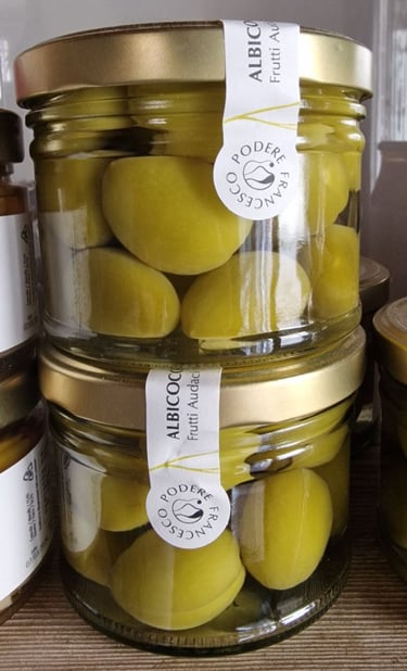 Albicocche verdi per ristoranti hotel specialità gastronomiche