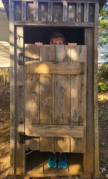 Chatsworth, GA - Cherokee Chief Vann's home, outhouse
