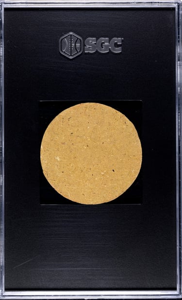 1950 Japanese Menko Disc of Basketball Player George Mikan #5013