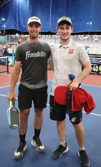 Dylan Frazier and JW Johnson on 2024 US Open Championship Court