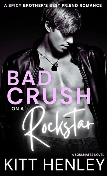 Book Cover: Kitt Henley's Bad Crush on a Rockstar