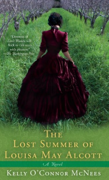 Book Cover - The Lost Summer of Louisa May Alcott by Kelly O'Connor McNees