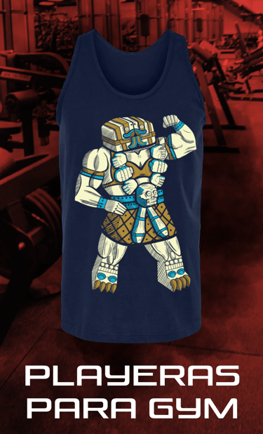 playera de tirantes gym prehispanica coatlicue tonantzin diosa azteca maya