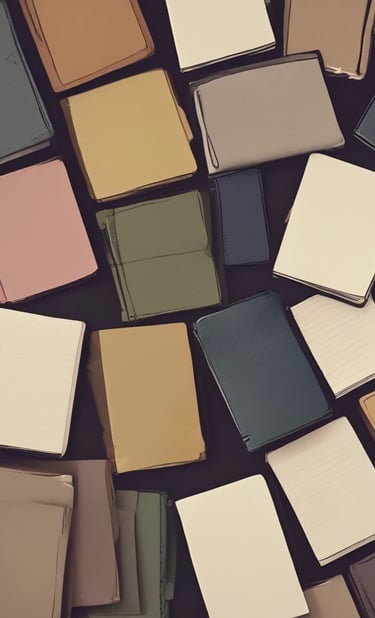 A soft burgundy sweatshirt folded neatly beside a mustard yellow mug and a brass cross pendant.