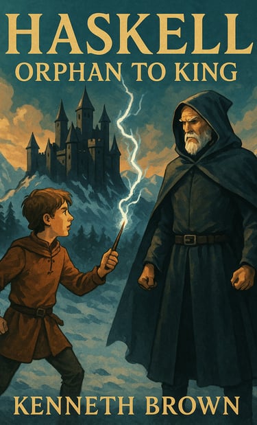Haskell must learn to control his magic to get out of the grasps of his master.