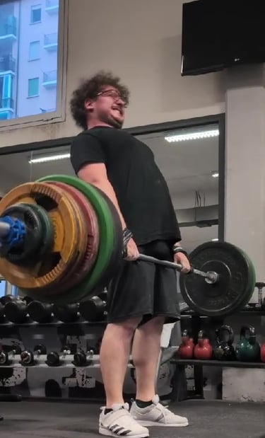 lifter deadlift client