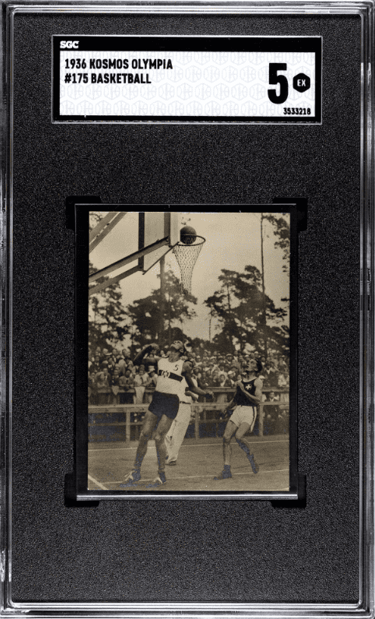 1936 Kosmos Olympic Basketball Card