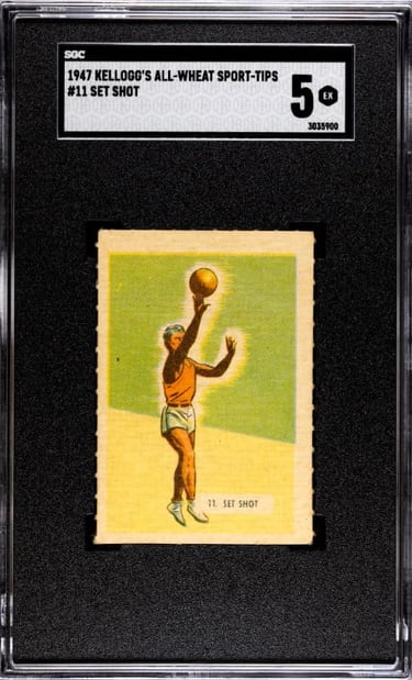 Kellogg's All-Wheat Sports Cards 1940s