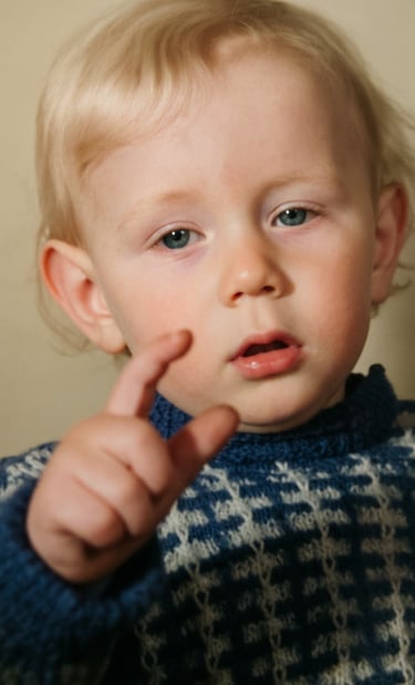 Der kleine Peter ca. 1945 fertig bearbeitet und cloriert