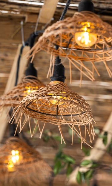 intérieur du restaurant Le Poisson Rouge à Cassis