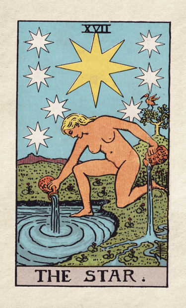 The Star: Represents hope, faith, and inspiration.