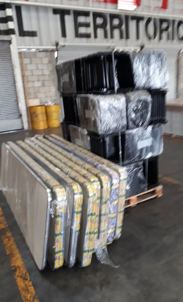 Sillas y Mesas Fiestas del Sol, Envios seguros