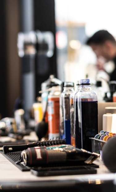 Selección de productos premium para hombres para el pelo y la barba en Valencia