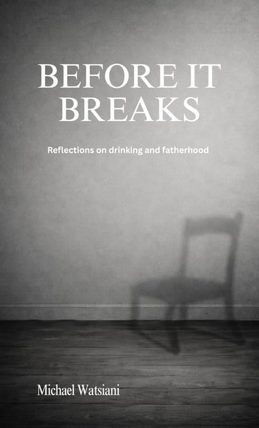 Minimalist black and white image of a chair casting a shadow book cover