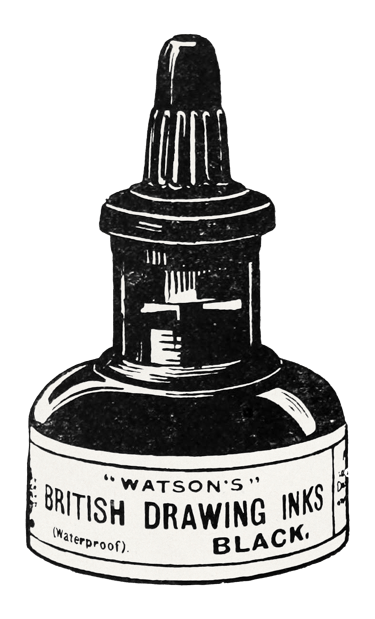 Bouteille d'encre
