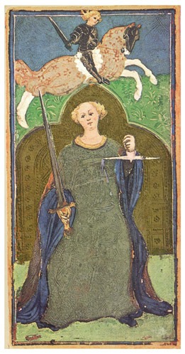 La Giustizia tarocchi Accademia Carrara