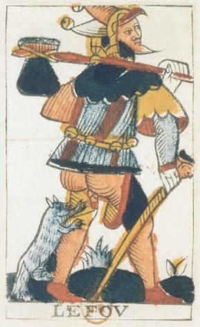 Arcano 0 il matto tarocchi Jean Noblet