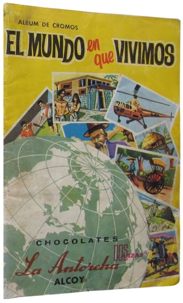 El Mundo En Que Vivimos Chocolates La Antorcha Alcoy Album Sports Card Cromos