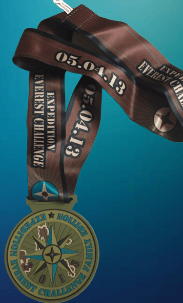 2013 runDisney Expedition Everest Challenge Family Edition Medal