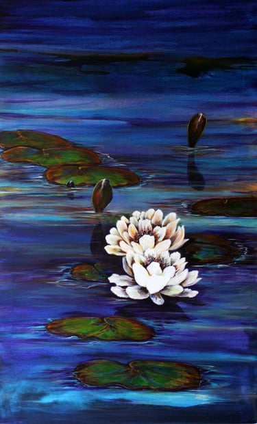 Vargas Art "Waterlilies"