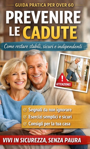 Prevenire le cadute dopo i 60 anni. Guida pratica per restare stabili, sicuri e indipendenti, senza 