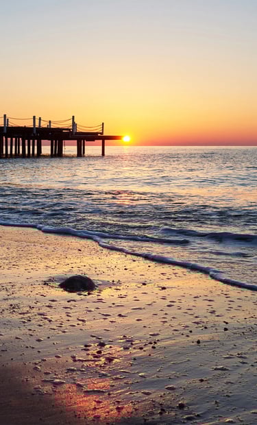 santa rosa beach sunset