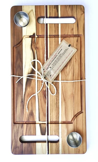 Charcuterie Board, Cutting Board, Cheese board, Serving Board (X-Large, Mediterranean)