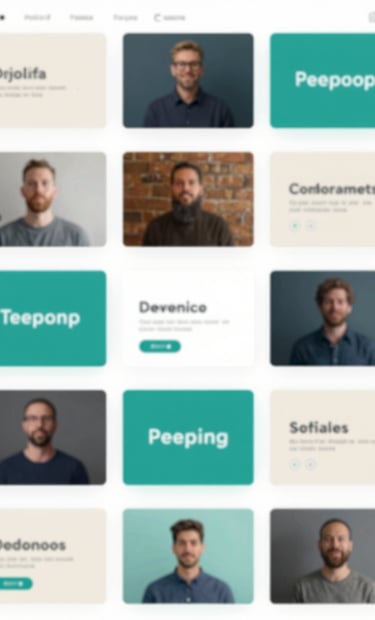 A sophisticated collage of high-resolution video frames and animation stills featuring modern UI elements and clean typography. The mood is professional and impactful, using the brand's teal blue (#2A9D8F) and soft sand (#F8F4E8) accents in the graphics.