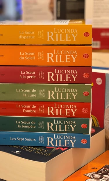 livre voyage roman d'été lucinda riley les sept soeurs