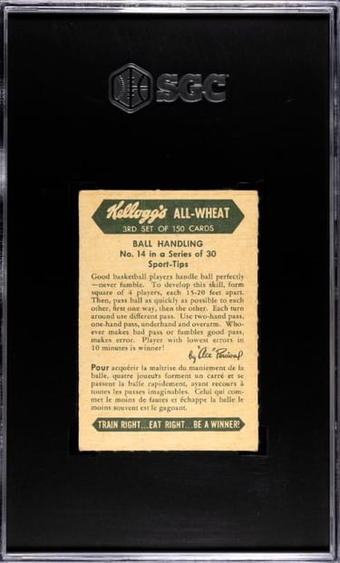 Unusual short print basketball card