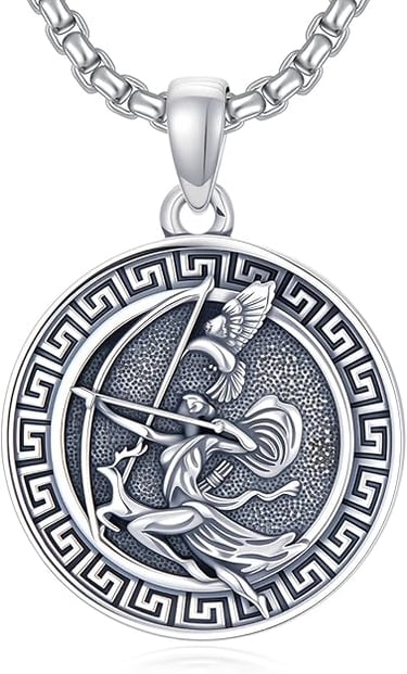 Artemis Sterling SIlver Greek Mythology Pendant Jewelry