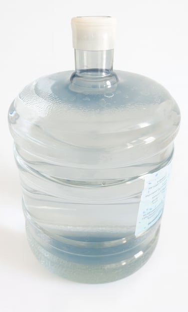 Botella de agua por 12 litros retornable