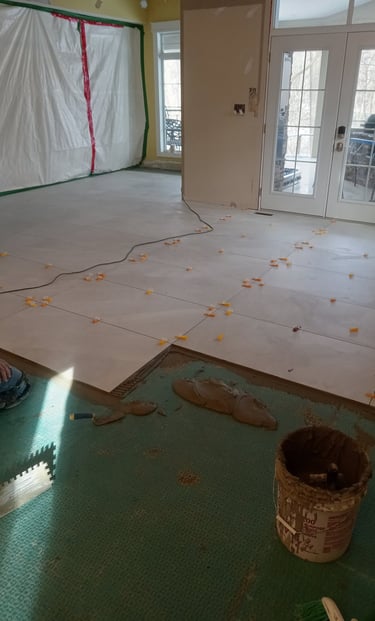 wasaga beach collingwood blue mountains barrie tile installation
