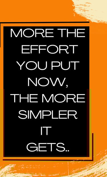 Your Efforts Matters