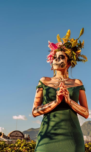 Dia de los muertos Mexique jour des morts