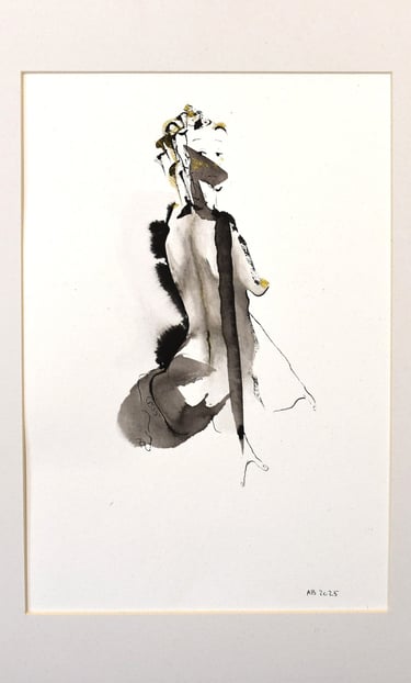 Ink drawing
