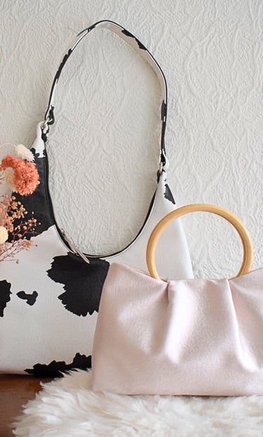 Handmade unique bags from Opora handmade. All bags are handmade in Belgium from sustainable fabrics