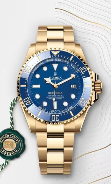 Rolex Deepsea Oyster, 44 mm, yellow gold M136668LB-0001