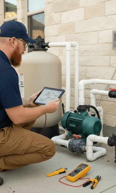 Pool automation troubleshooting in Cedar Park Texas
