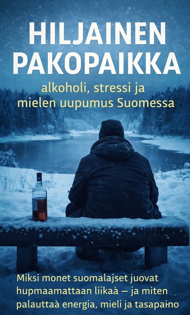 Miksi monet suomalaiset juovat huomaamattaan liikaa? Tutustu alkoholin, stressin ja väsymyksen yhtey