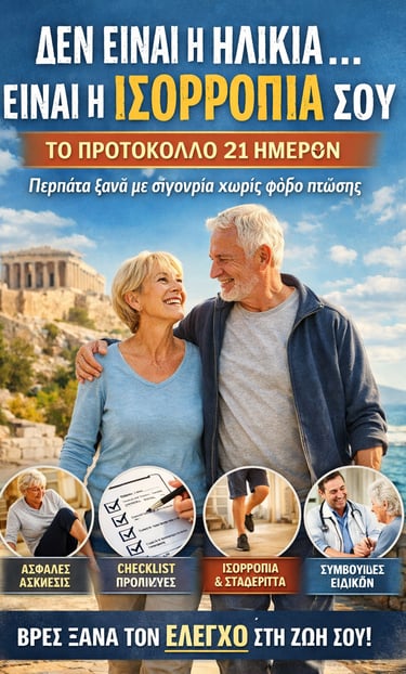 Νιώθεις αστάθεια όταν περπατάς; Δες πώς να βελτιώσεις την ισορροπία σου μετά τα 60 και να αποφύγεις